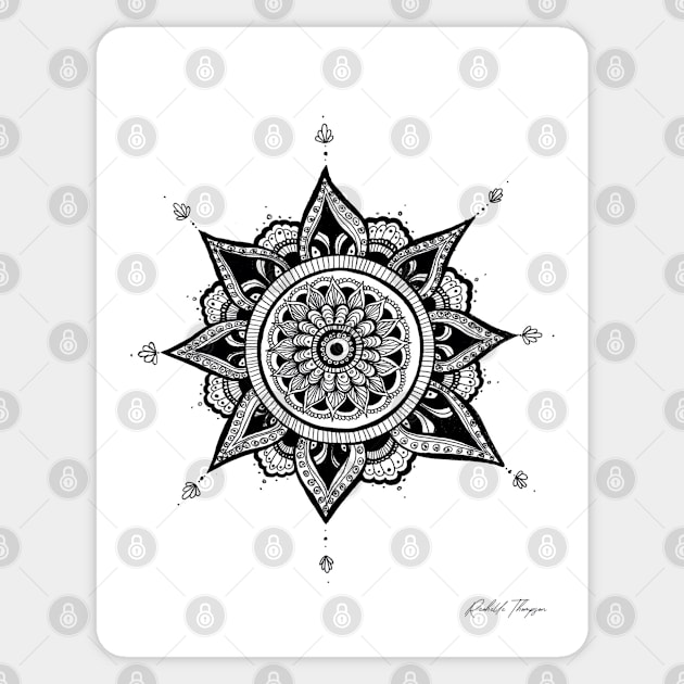 Mandala Sticker by Rororocker